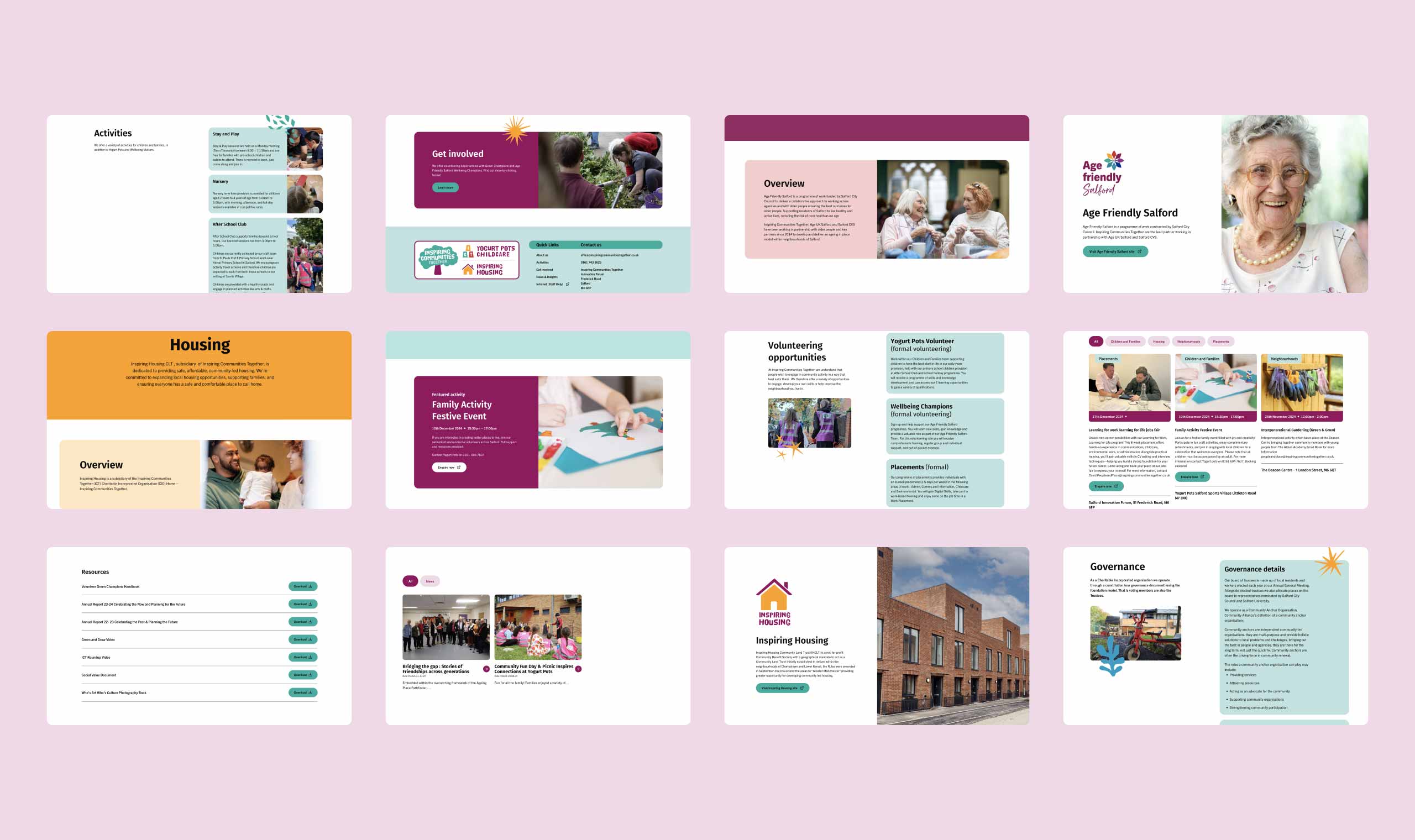 Inspiring Communities Together website
