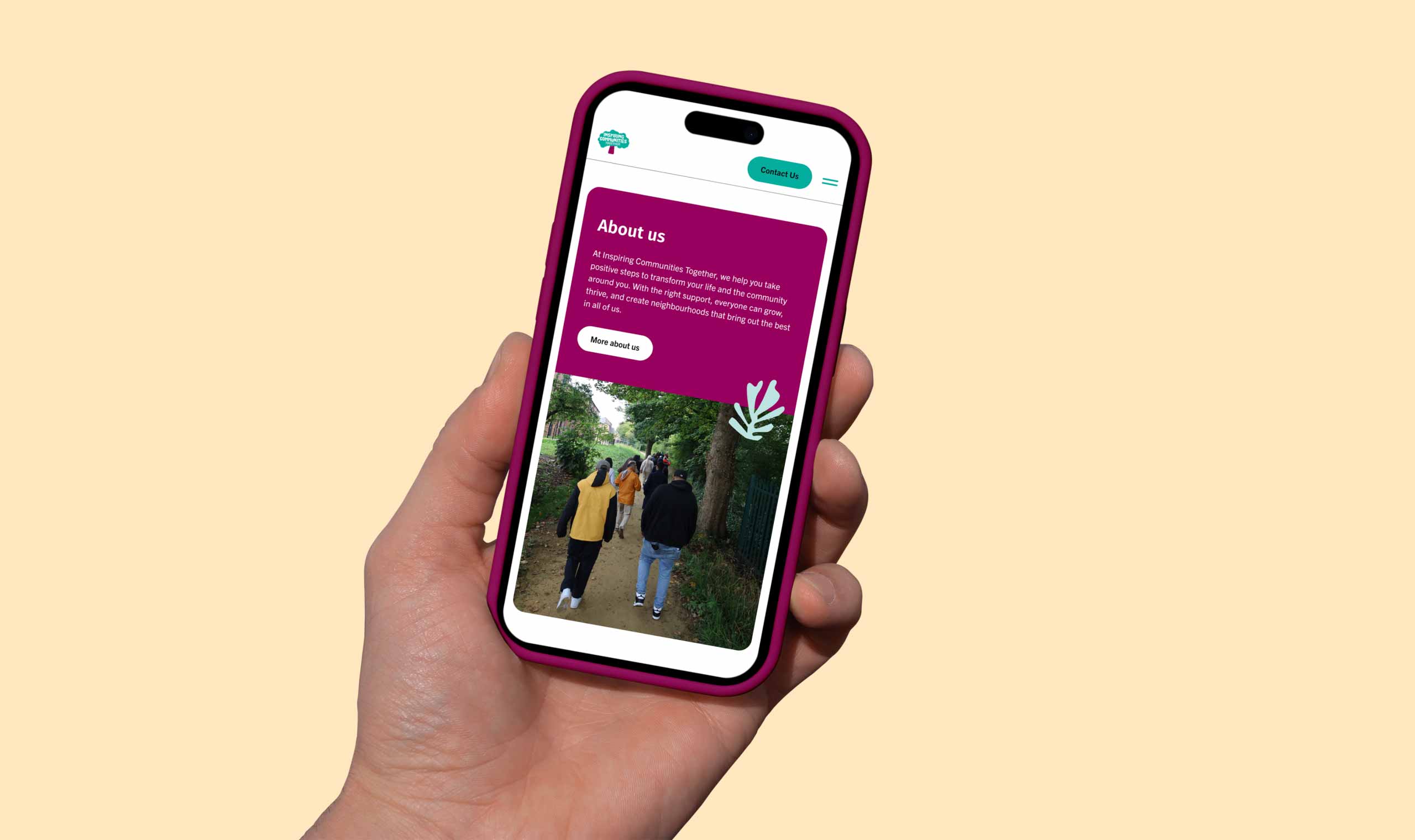 Inspiring Communities Together - mobile