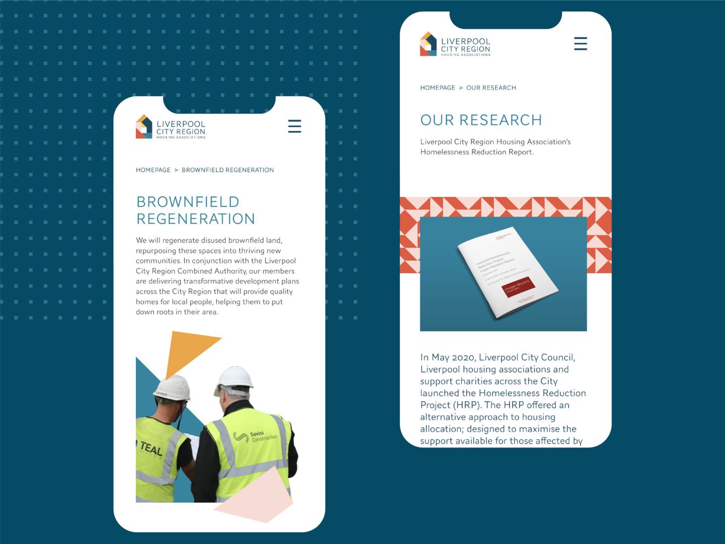 Manchester Design Agency - LCRHA Website
