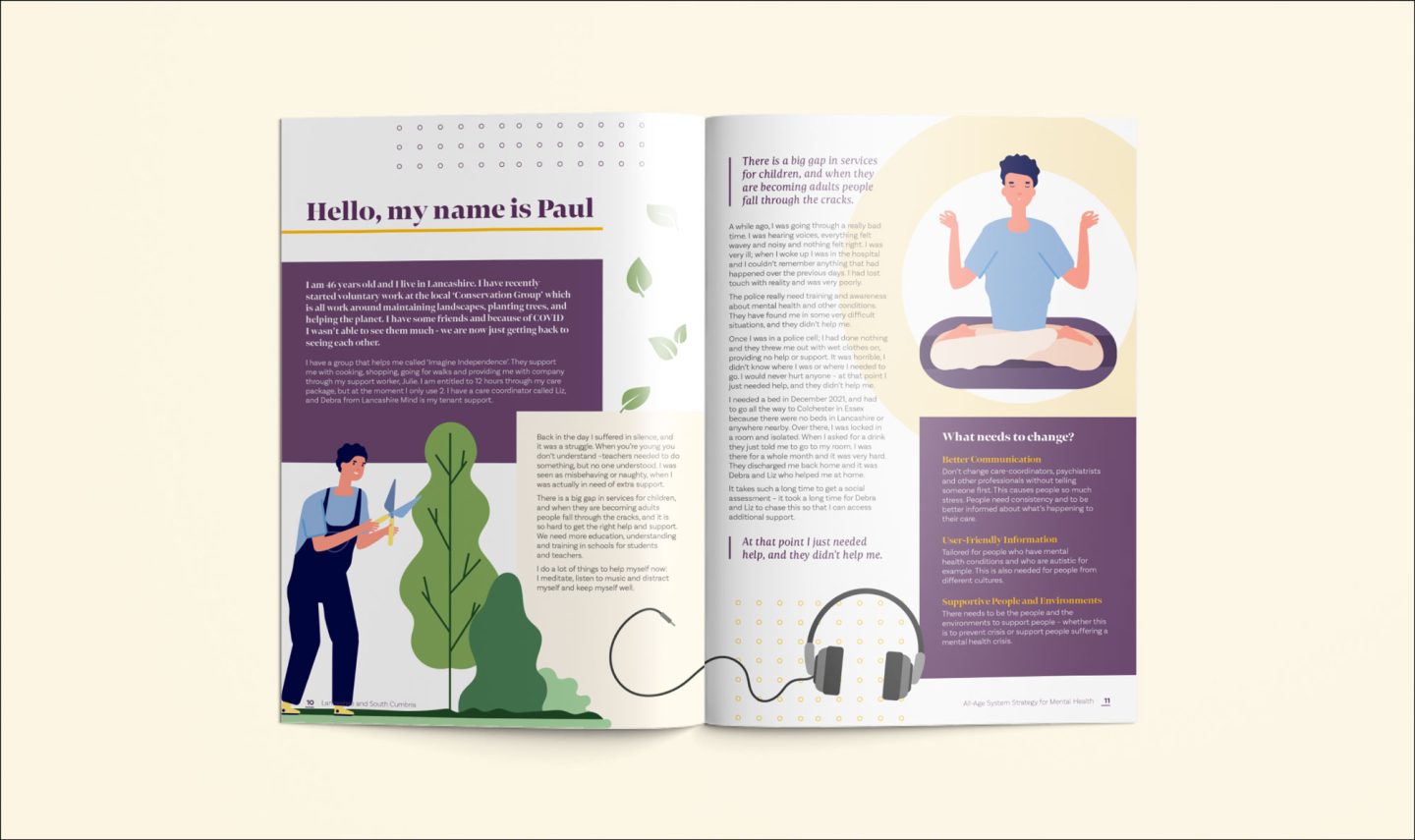 Manchester Design Agency - NHS Lancashire Strategy Documents