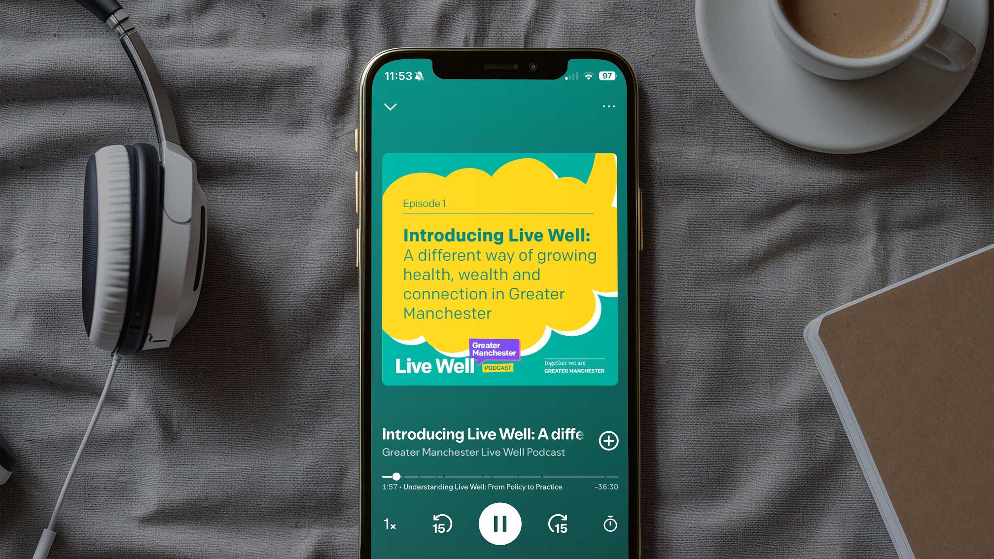 Episode Cover Art on Spotify