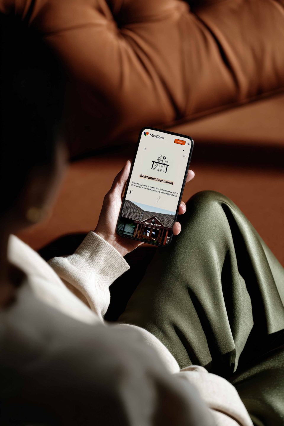 MioCare on mobile